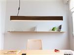 Tobi lámpara colgante de madera Led 120 cm